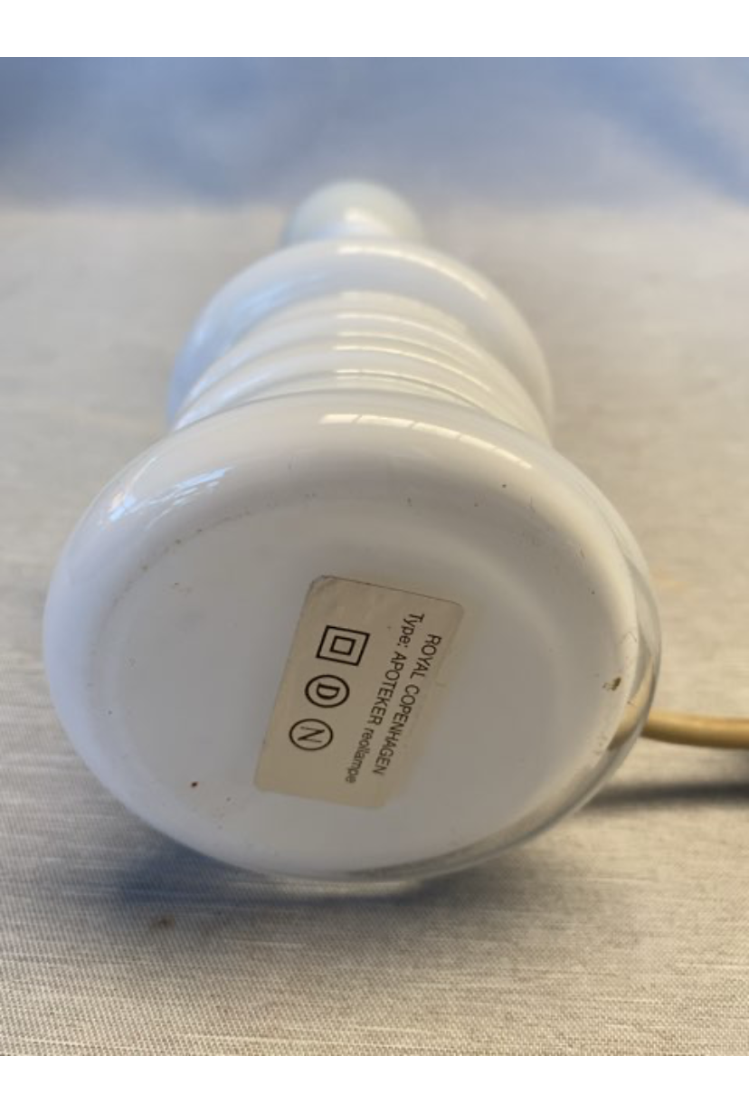 Royal Copenhagen/holmegaard lampe